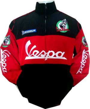 Vespa Jacket for Winter & Autumn front side