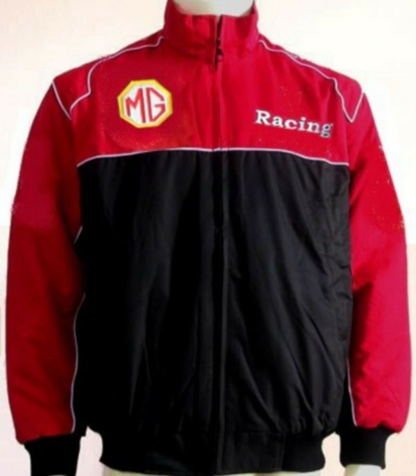 MG Red black jacket