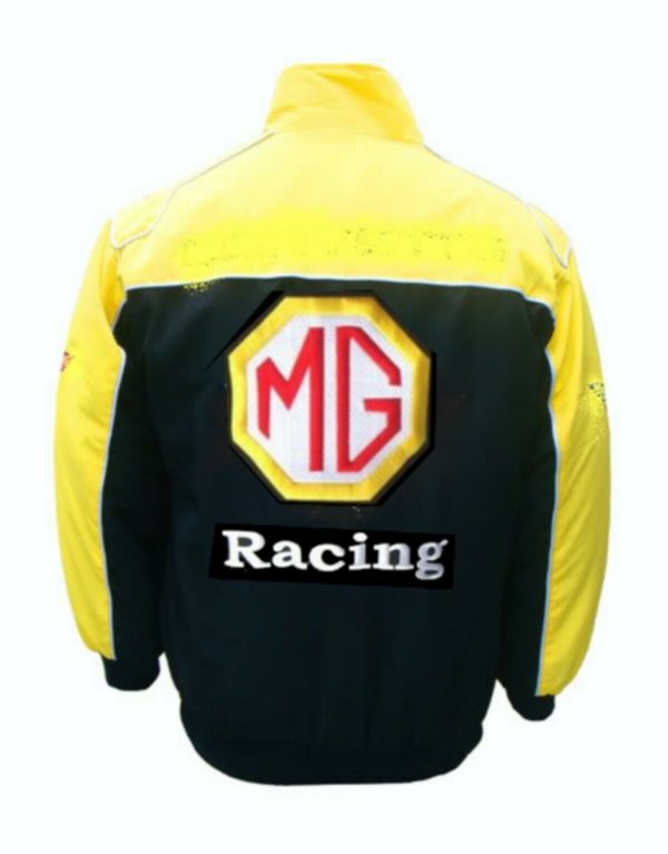 MG yelow black jacket