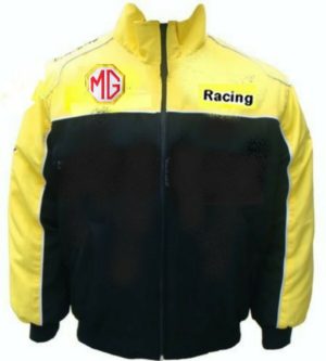 MG yelow black jacket