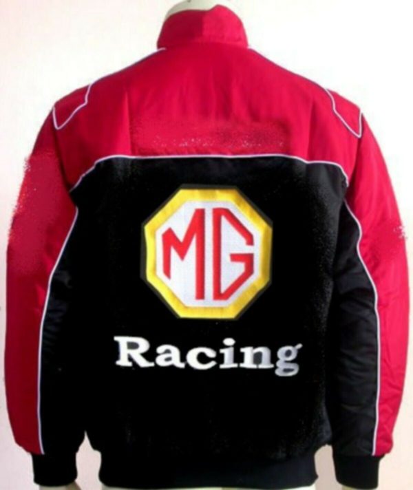MG Red black jacket