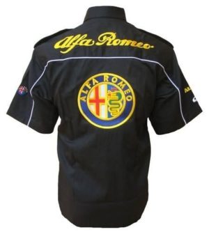 alfa romeo black shirt