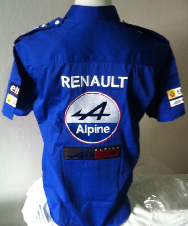 alpine shirt blue color