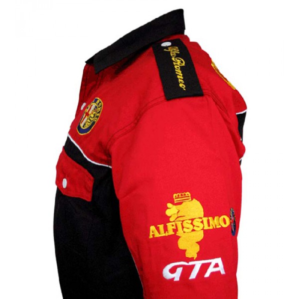 Alfa Romeo Racing Shirt Short Sleeve 100% cotton - CheepChop