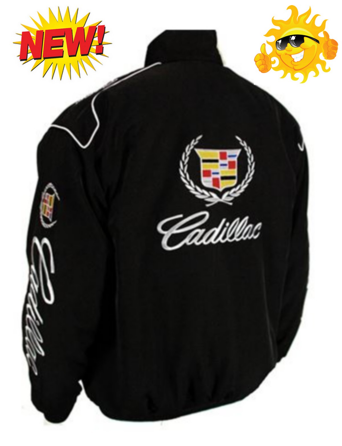 Cadillac Black Jacket for Spring and Summer - Bangkok-International