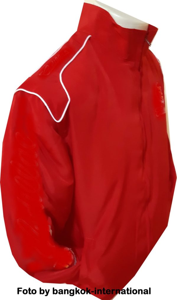 porsche jacket red gu
