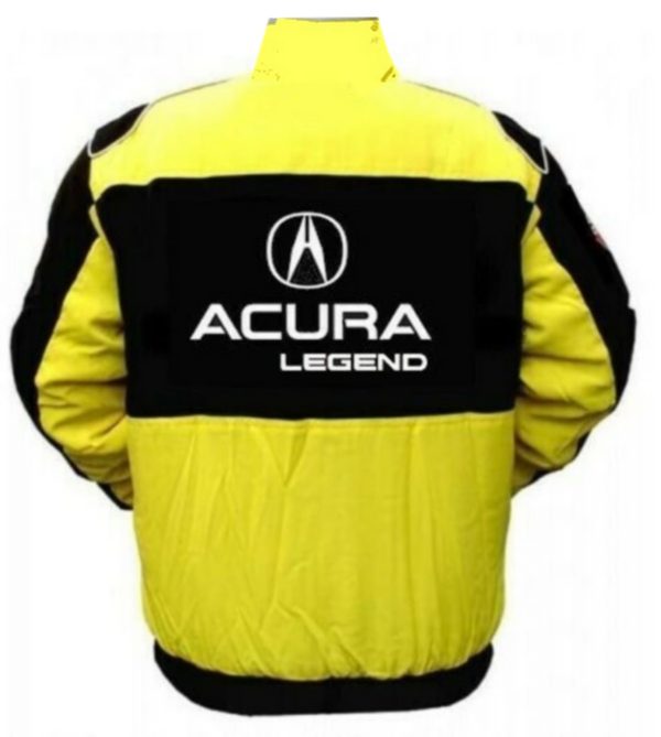 Acura Legend Yelow-black